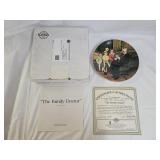Norman Rockwell Heritage Collection Knowles Plate