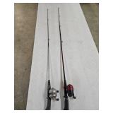 South Bend and Zebco Fishing Rods & Reels