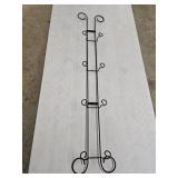 Decorative Metal Wire Hanging Plate Rack