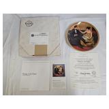Rockwell Rediscovered Women Collection Plate