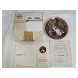 Rockwell Rediscovered Women Collection Plate