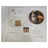Rockwell Rediscovered Women Collection Plate