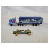 Matchbox Semi and Lesney Racecar