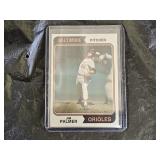 1974 MLB Jim Palmer Orioles Card