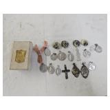Vintage Religious Pendants and Pins