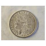 1921 Morgan Silver Dollar AU