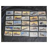 Ships of the Royal Navy Cigarette Promo Adv Cards