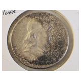 1952 Franklin Silver Half Dollar