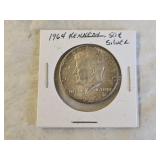1964 Kennedy Silver Half Dollar