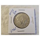 1967 40% Silver Kennedy Half Dollar