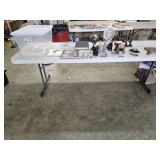 Tote of Household Decor and Collectibles