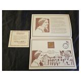 1979 Susan B Anthony GP Dollar Coin & Stamp Set