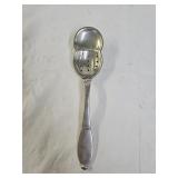 Vintage Williamsburg VA Hand Made Pewter Spoon