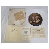 Norman Rockwell Heritage Collection Knowles Plate