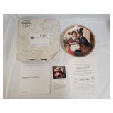 Rockwell Rediscovered Women Collection Plate