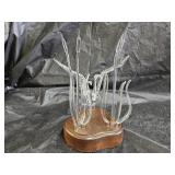 Lillie Expressions in Glass Signed Canadian Goose