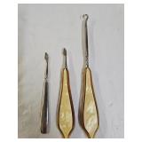 Art Deco Bakelite & Griffon Grooming Tools