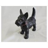 Antique Hubley Cast Iron Scotty Dog Door Stop