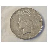 1922 Silver Peace Dollar