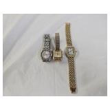 3 Ladies Designer Wrist Watches