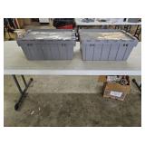 2 Akro Heavy Duty Totes