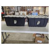 2 Tough Box 17 Gallon Totes