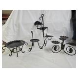 Partylite & Other Metal Decorative Candle Holders