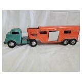 Vintage 1960s Structo Vista Dome Horse Van