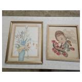 Bernard Art Deco Picture, Erickson Floral Print