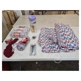 Crocheted Blanket and Yard