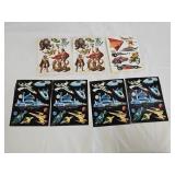 Vintage Dennison Unused Stickers