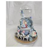 Disney Cinderella Musical Double Tiered Snow Globe