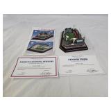 Danbury Mint America's Baseball Stadiums Sculpture