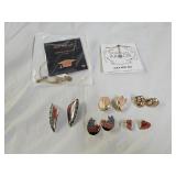 Sterling Necklace, Fashion Bracelet & Earrings