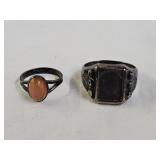 Sterling Silver Opal and Sterling Silver? Ring