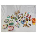 Assortment of Vintage McDonald's Happy Meal Toys