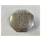 Vintage City Machine & Tool Co Employee Badge