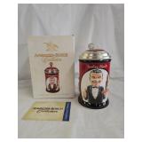 Budweiser Smiling Charlie Collector's Stein