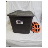 Sterilite Tote, Schwinn Bicycle Helmet