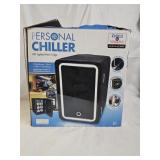 Personal Chiller LED Lighted Mini Fridge