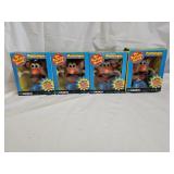 4 NIB Mr. Potato Head Massagers