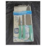 New Farberware 3pc Knife Set