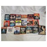 18 Audiobooks on CDs, Sherlock Holmes DVDs