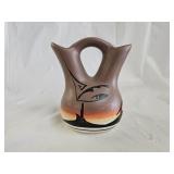 Navajo Indian Pottery Vase Signed S. Blackhorse