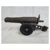 Vintage Big Bang Cast Iron Toy Cannon