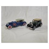 1932 Chrysler Lebaron & 1932 Ford Conv. Diecast