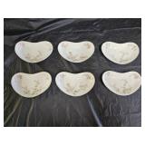 6 Steubenville China Bone Dishes