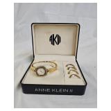 Anne Klein II Interchangeable Bezel Watch Set
