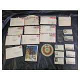 1940s US Navy Letter's, ID and Ephemera
