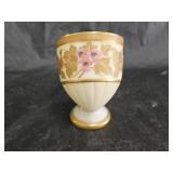 Vintage Belleek HP Porcelain Sugar Shuttle